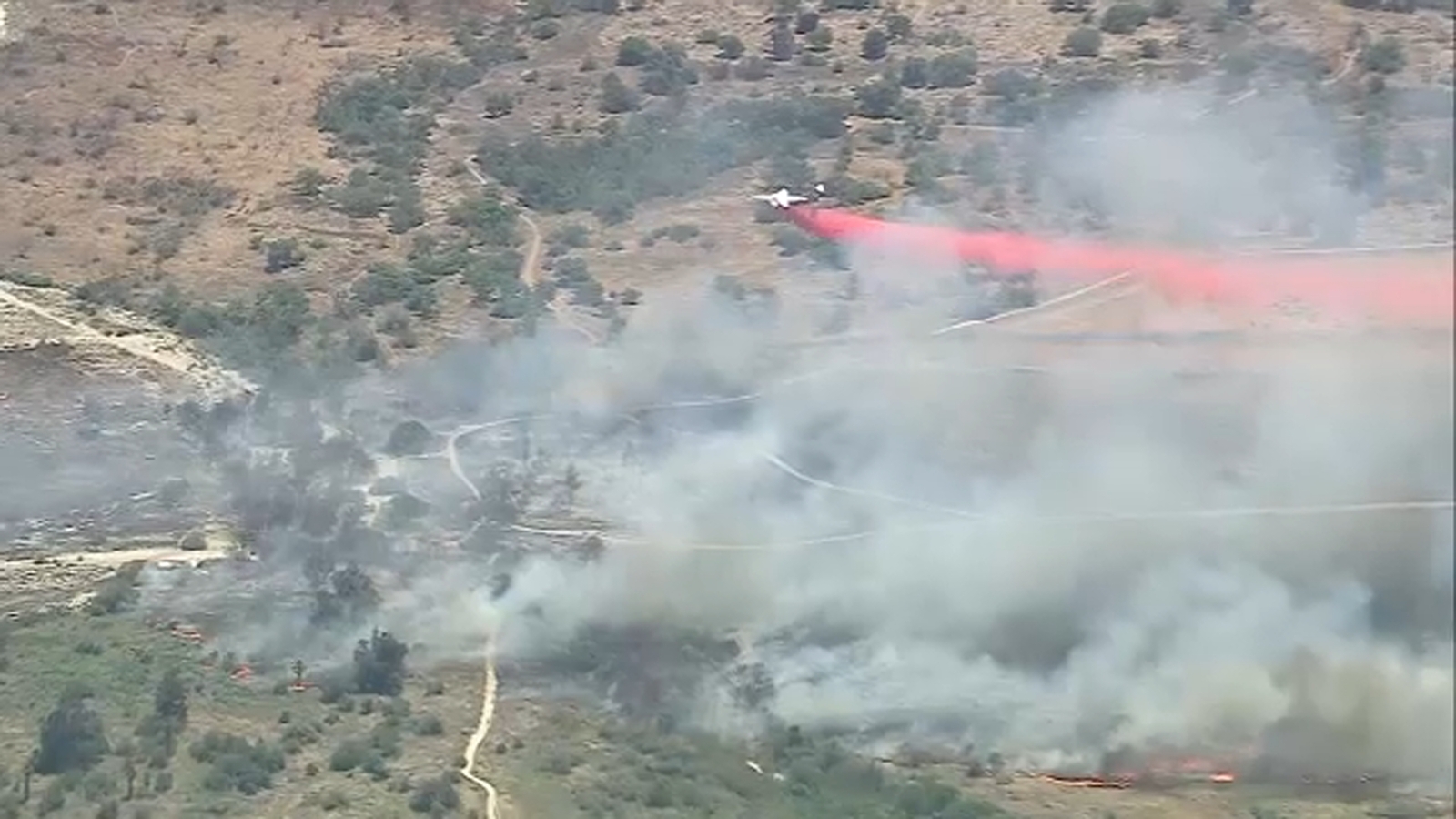 Bain Fire: Jurupa Valley brush fire burns at least 15 acres in dry Santa Ana River bottom Bain Fire: Jurupa Valley brush fire burns at least 15 acres in dry Santa Ana River bottom