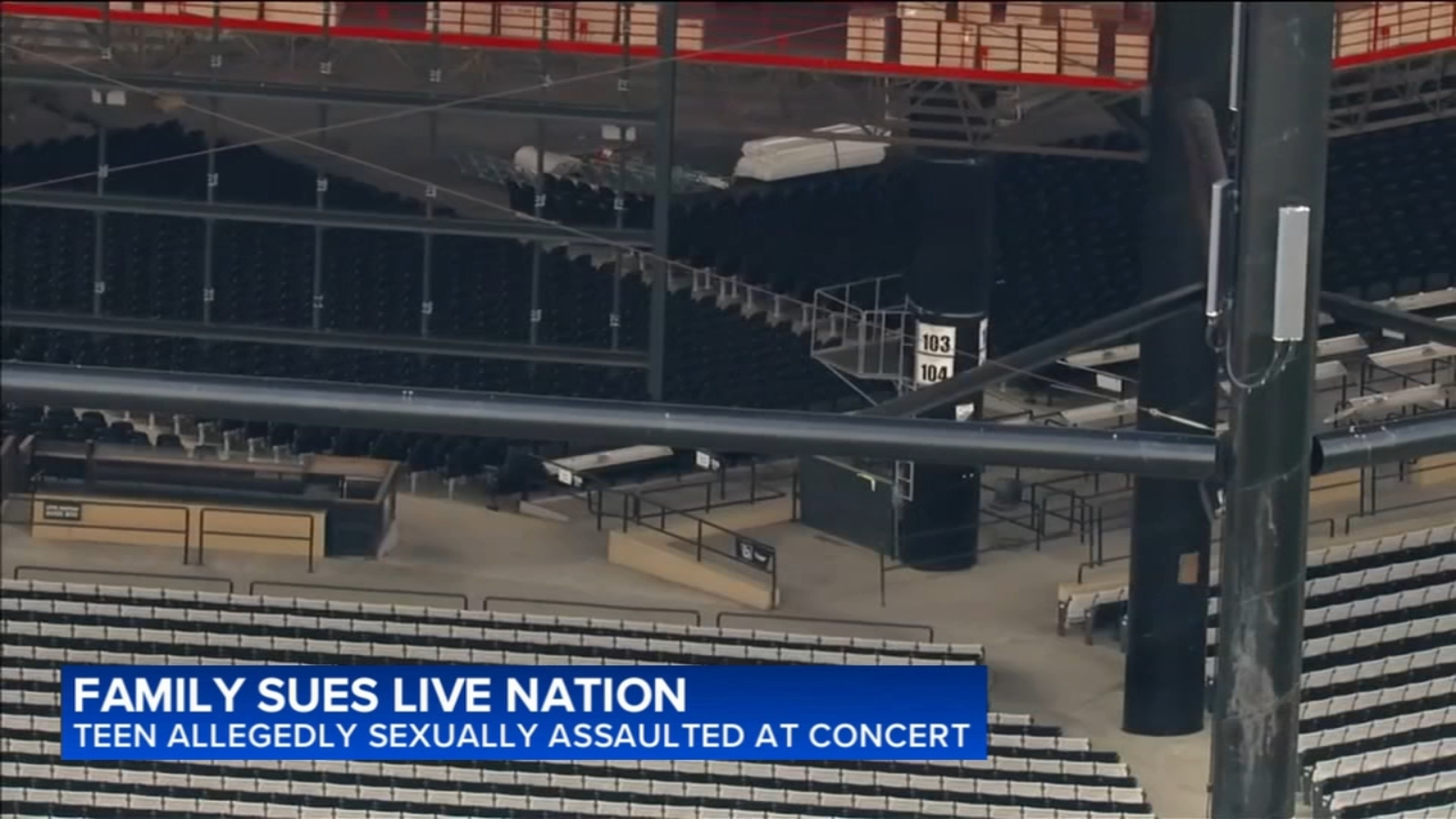 Live Nation sued over alleged sex assault of teen at suburban concert