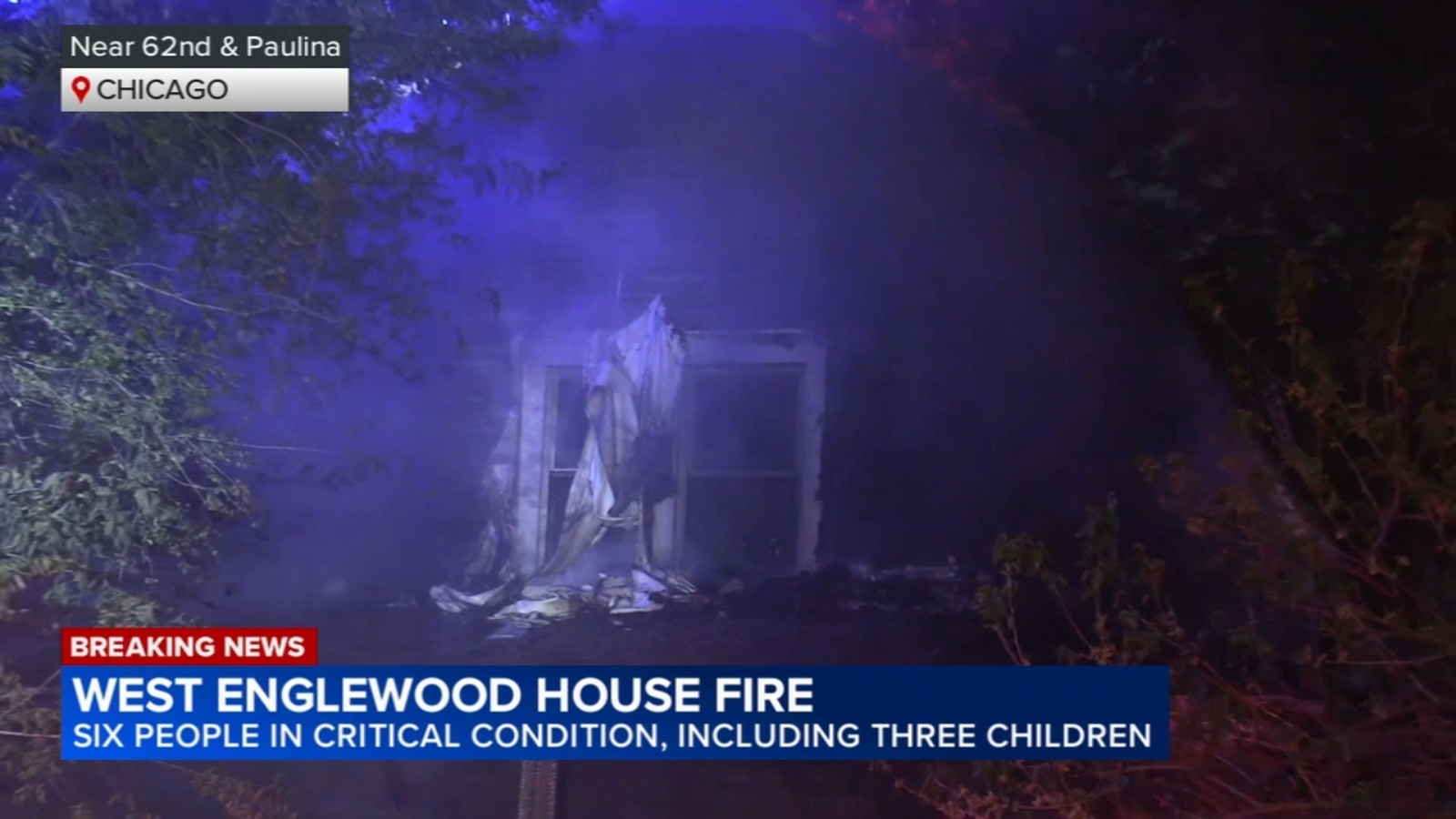 6 critically injured, including 3 children, in South Side fire: CFD