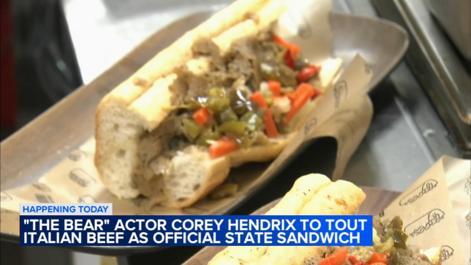 'The Bear' actor advocates to make Italian beef official IL sandwich