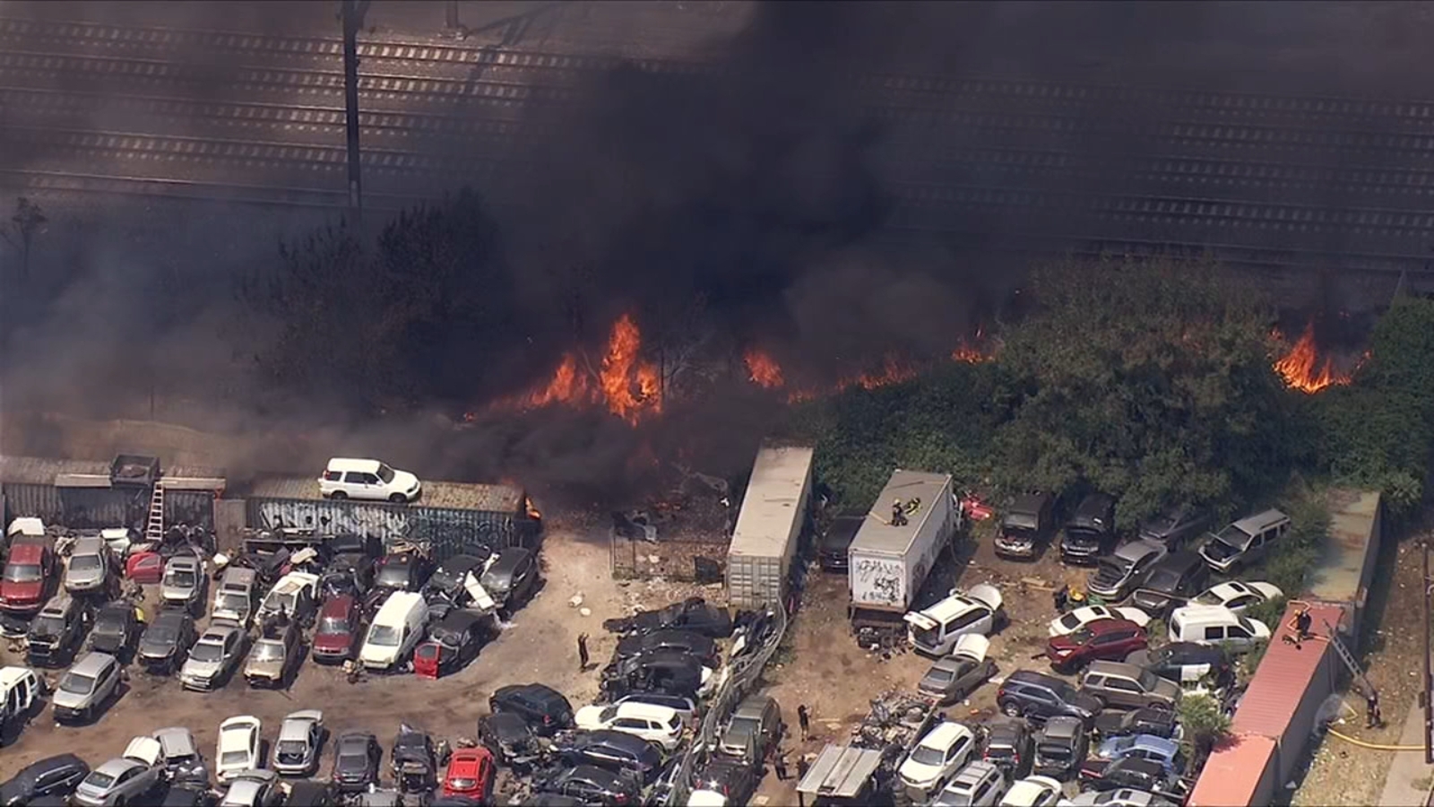 Brush fires, storms disrupt trains, stranding Philly travelers