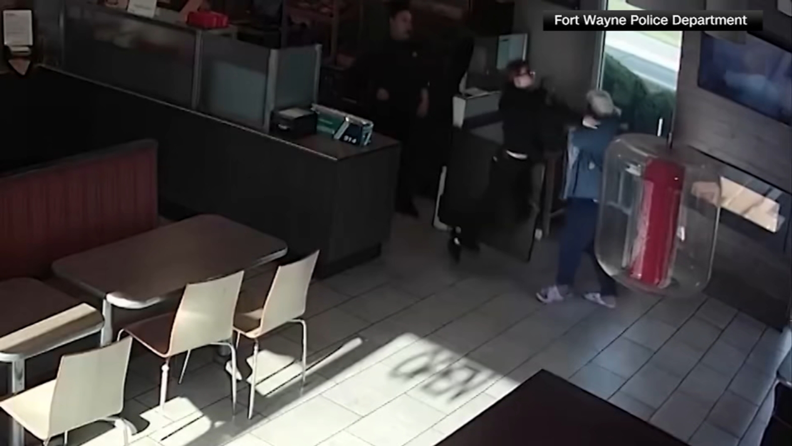 75-year-old woman dies after fight breaks out at Indiana shop | Video
