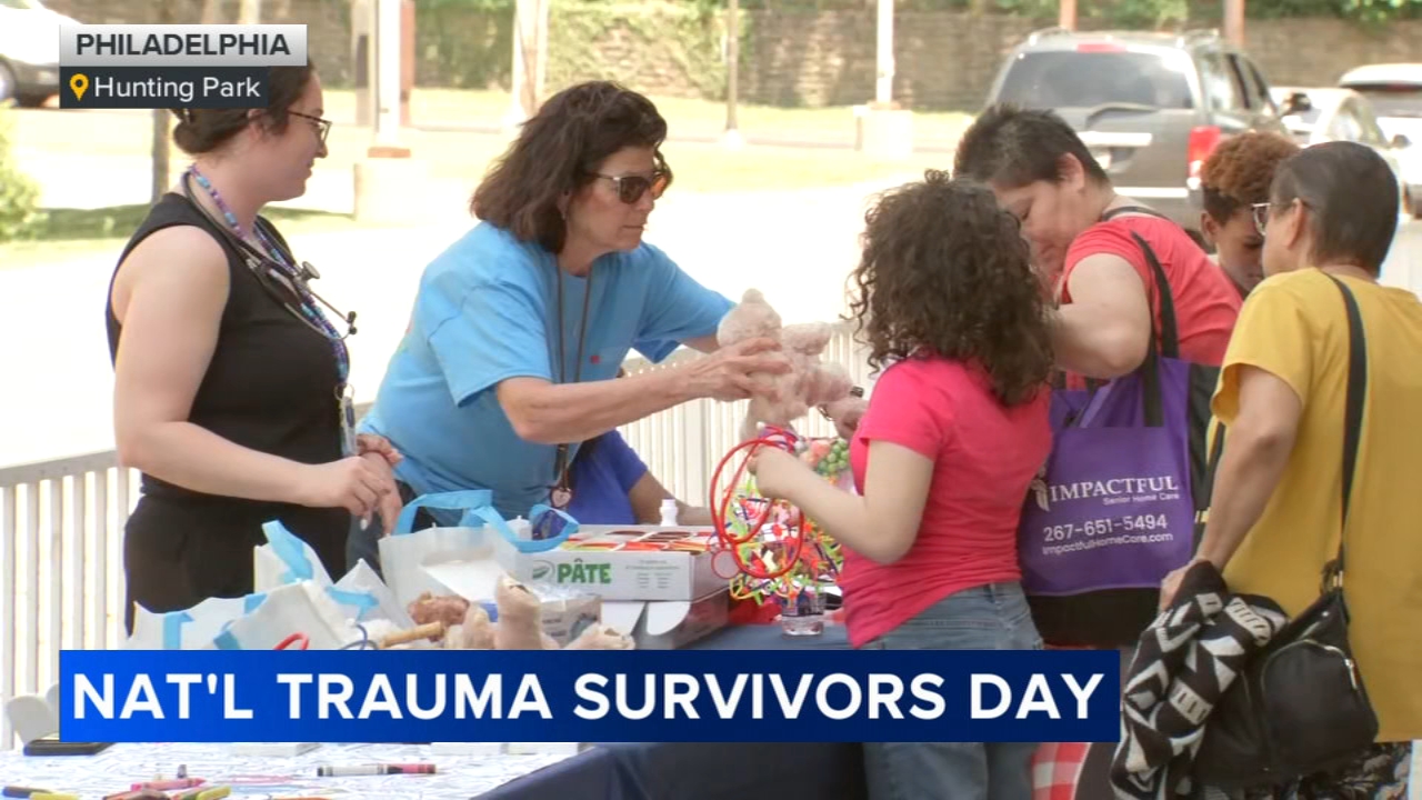 National Trauma Survivors Day event held at St. Christopher's Hospital for Children