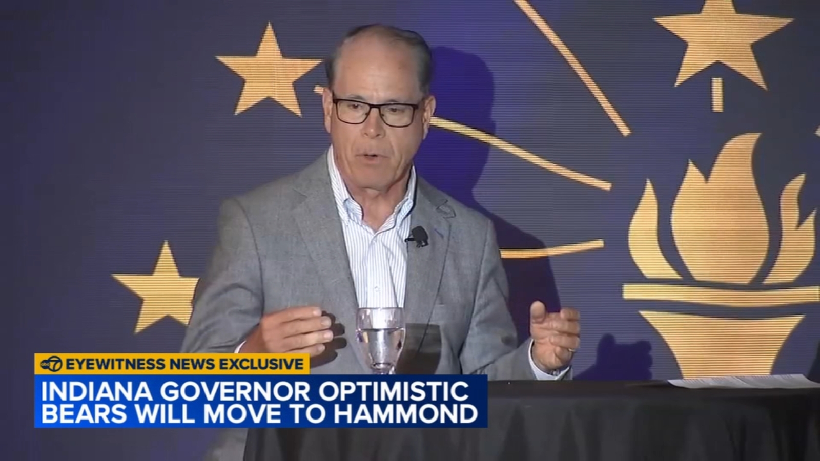 Indiana governor optimistic Bears will move to Hammond: EXCLUSIVE
