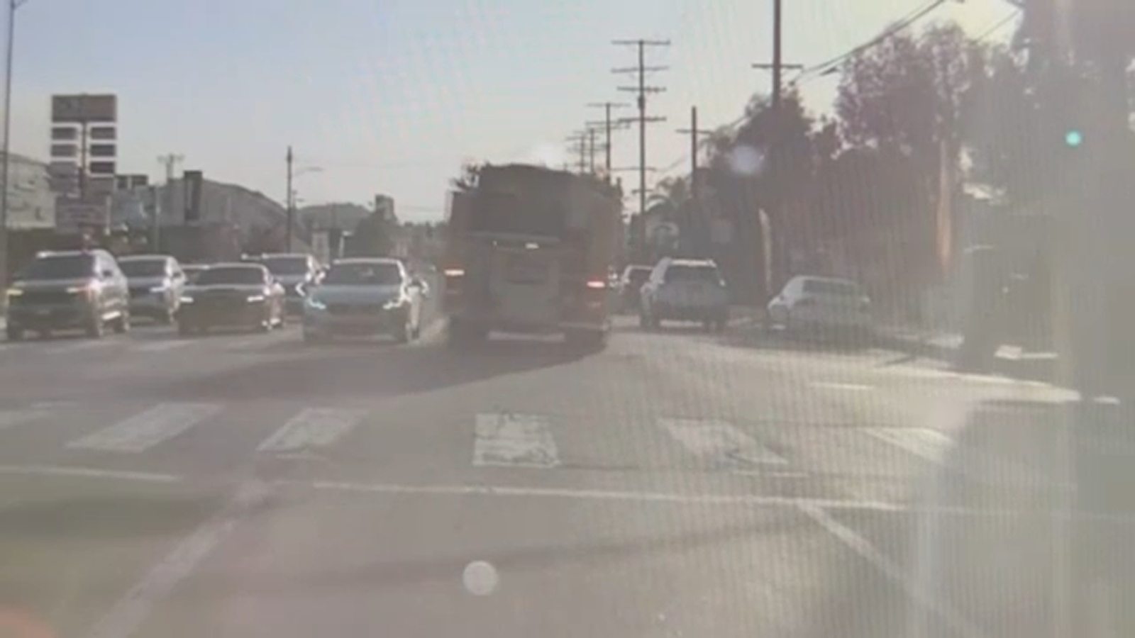 New video shows moments before LAFD fire truck crashed, overturned in Sunland New video shows moments before LAFD fire truck crashed, overturned in Sunland