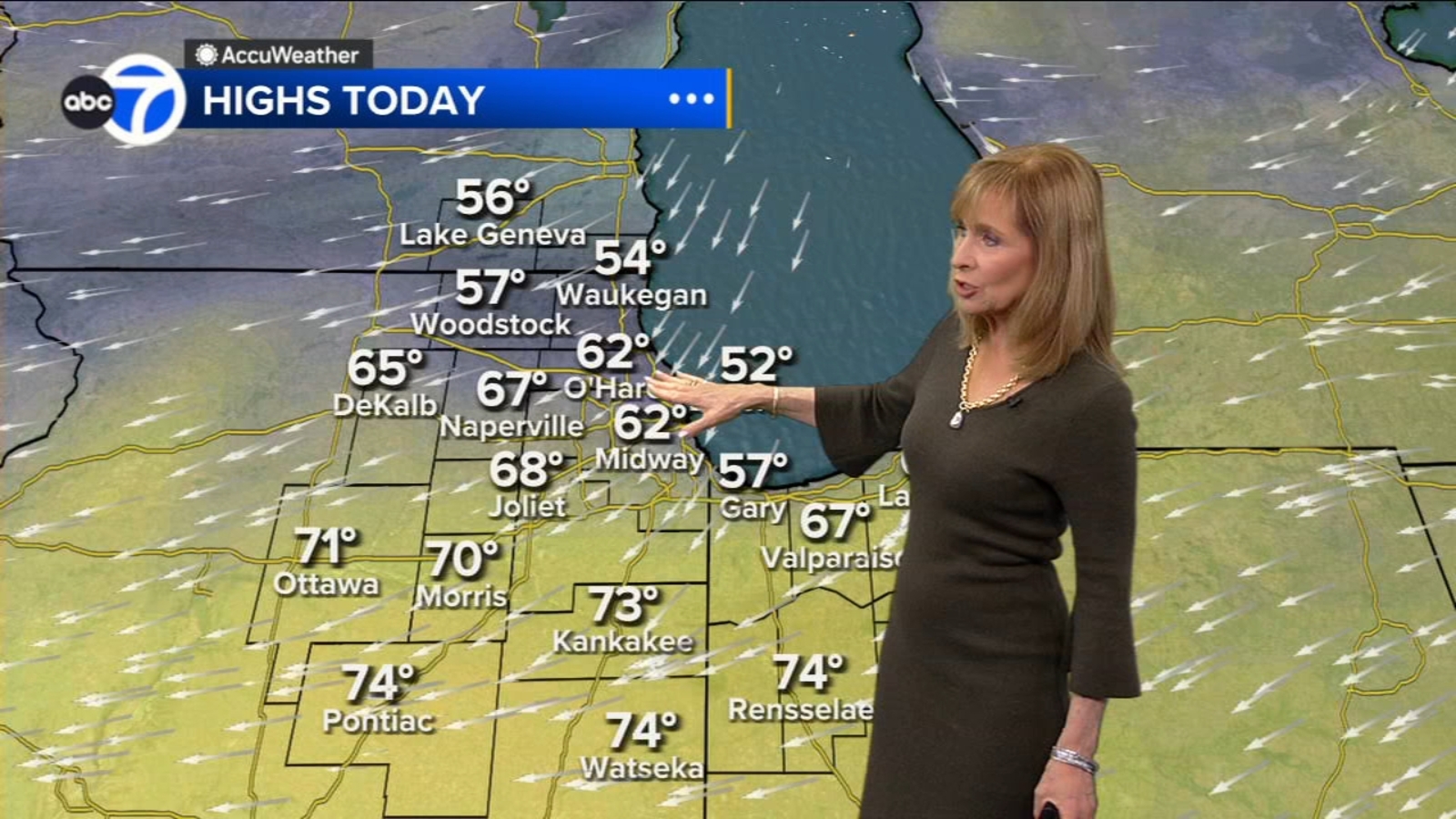 Chicago weather: Partly sunny, cooler lakeside Thursday - ABC7 Chicago