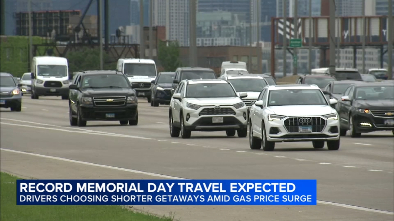 Memorial Day Weekend travelers to hit roads despite high gas prices in Chicago area