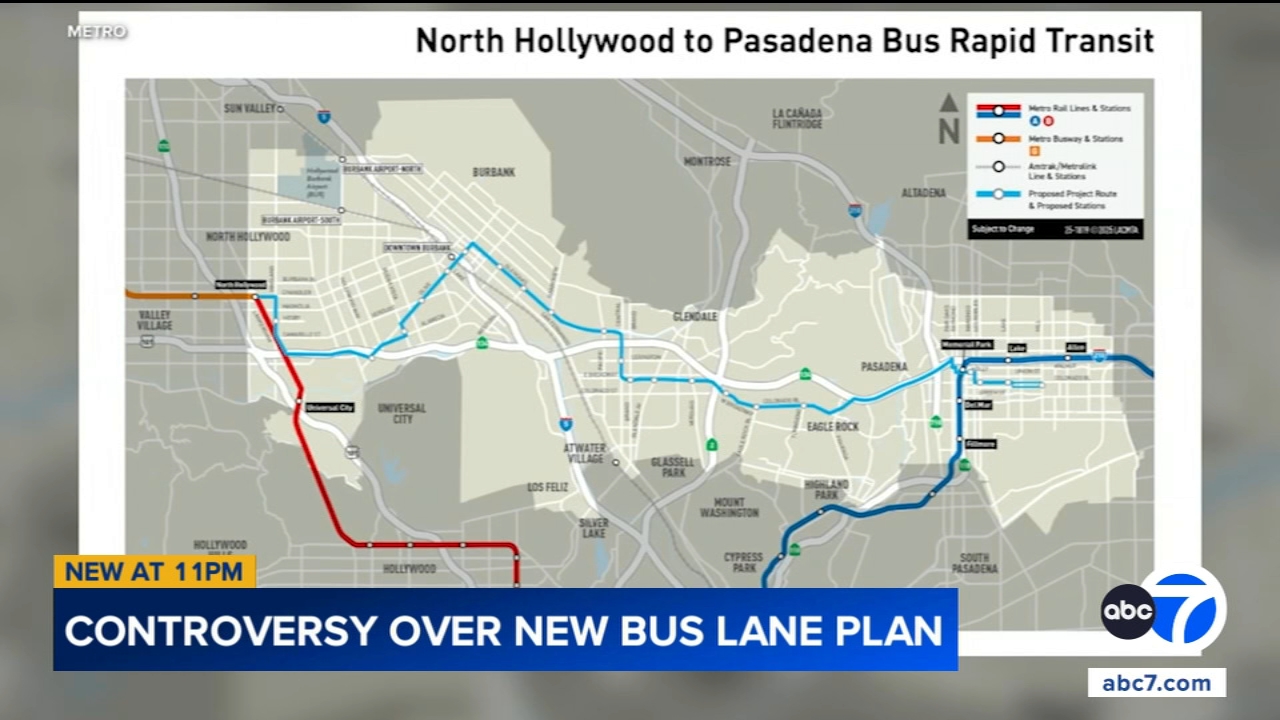 Metro files lawsuit against Burbank amid controversy over proposed bus-only lanes