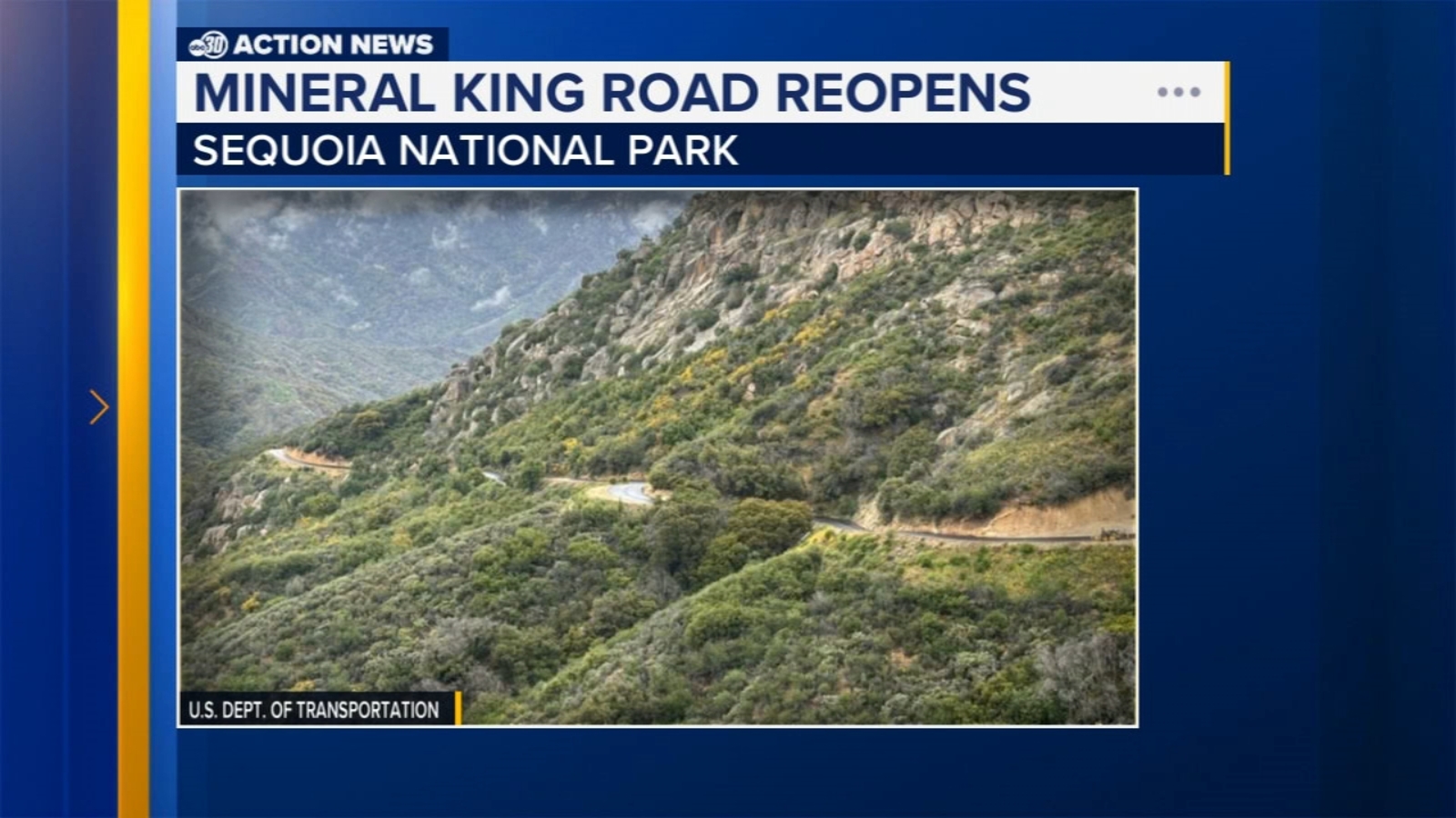 Mineral King Road reopens in Sequoia National Park ahead of summer