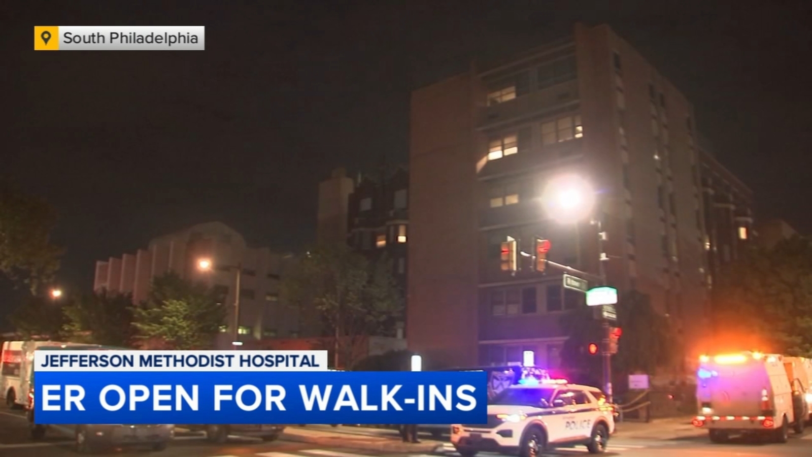 Jefferson Methodist Hospital ER open for walk-ins after a power outage