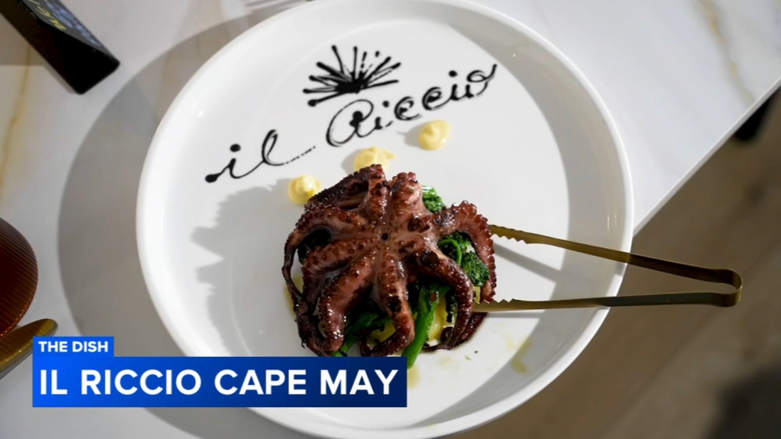 The Dish: Octopus with broccoli rabe from Il Riccio