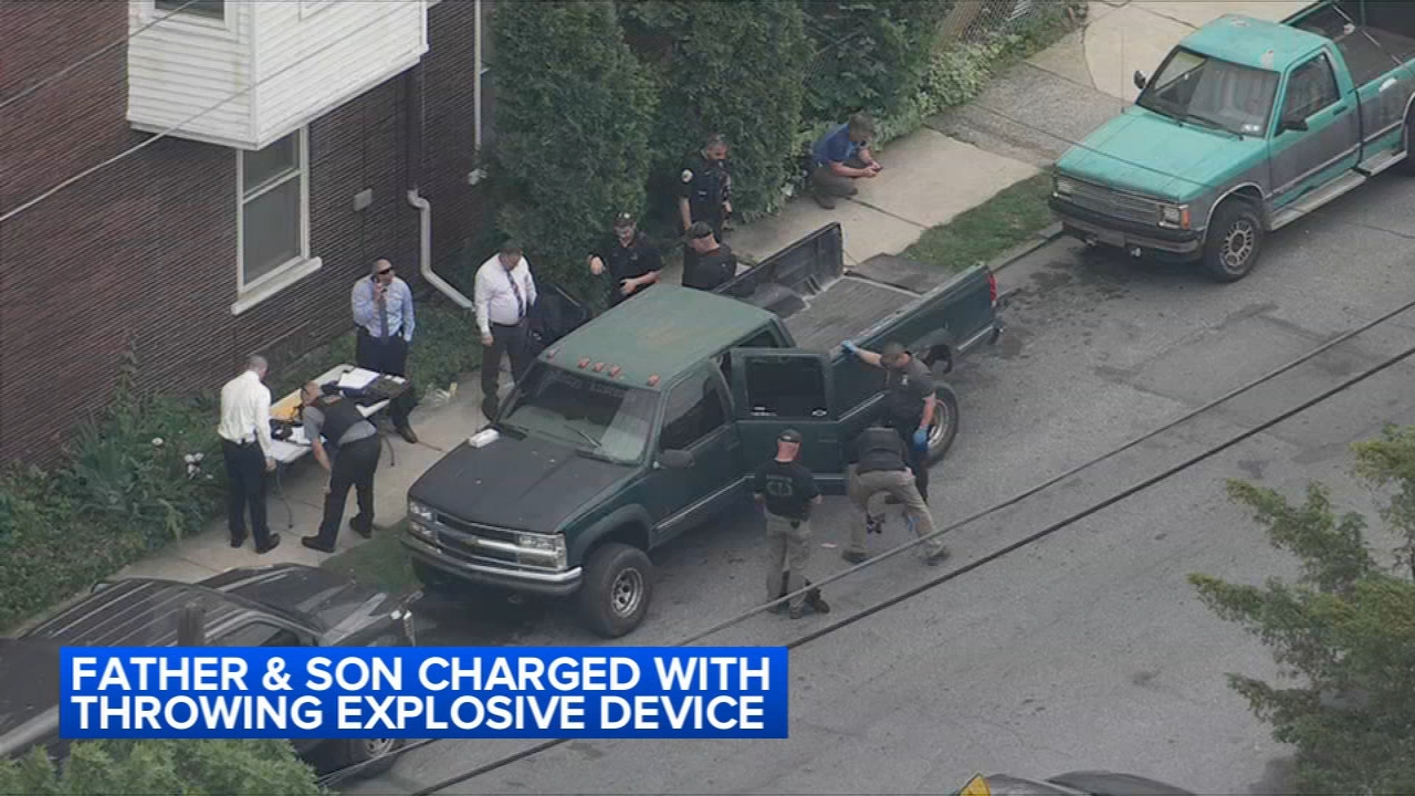 Father and son charged after explosion near polling place in Lehigh County, Pennsylvania