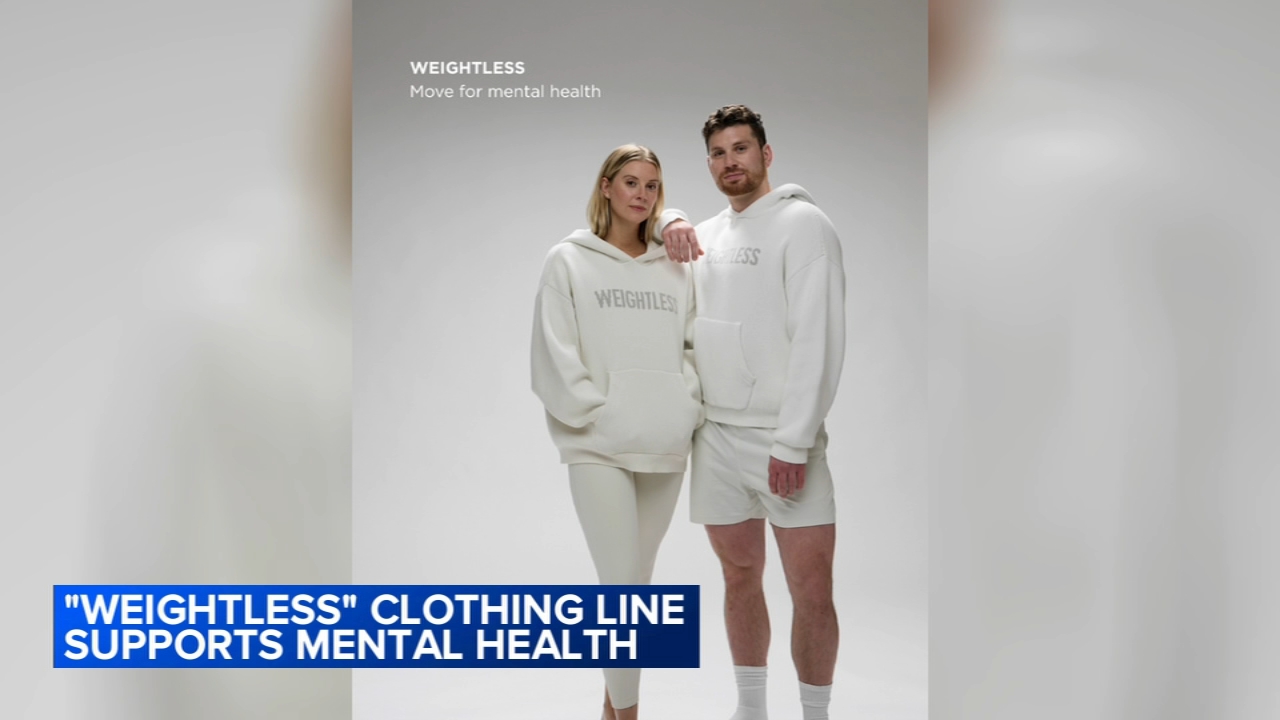 Chester County native's Weightless clothing line supports mental health