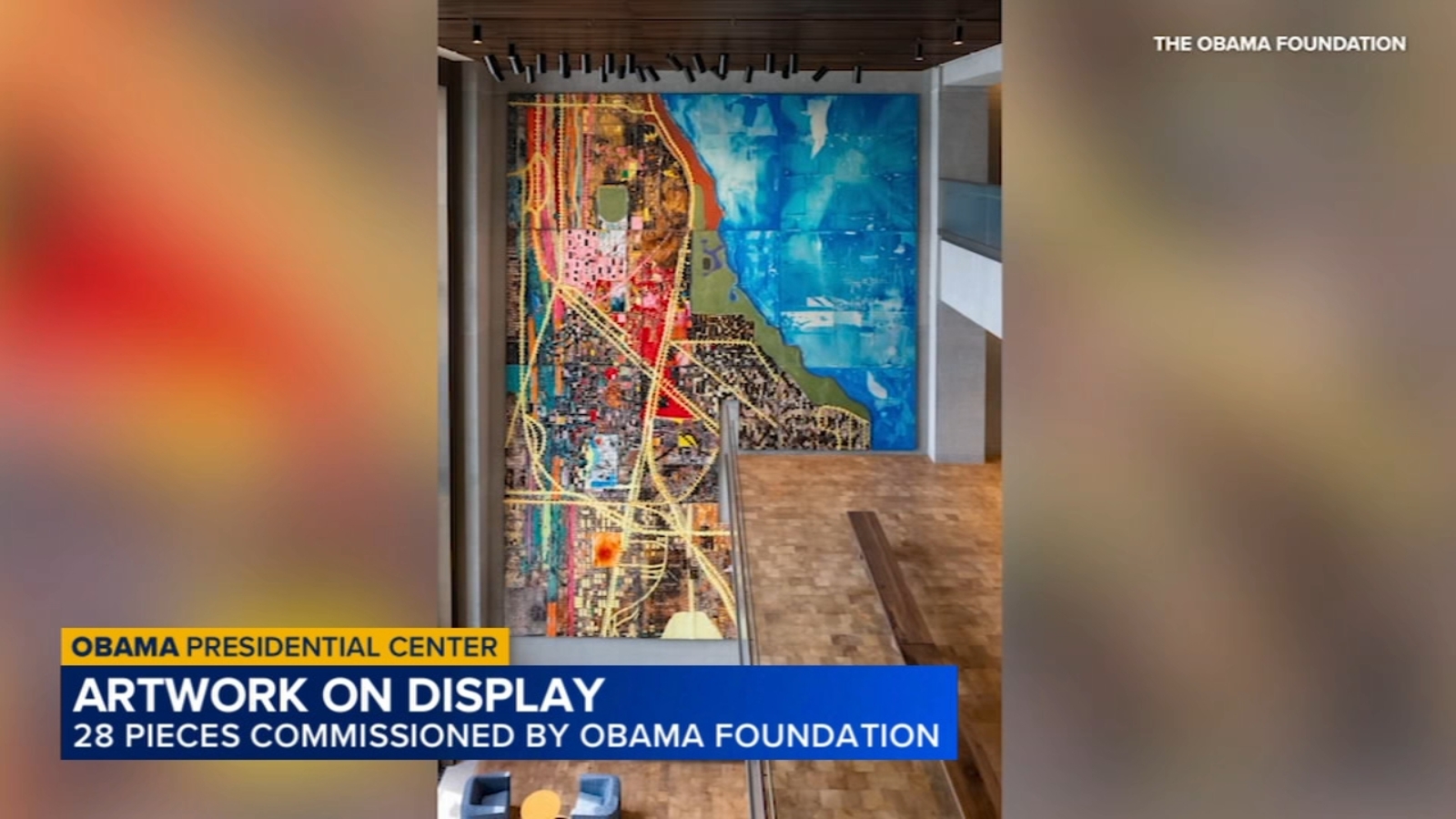 Local artists' pieces among dozens featured at Obama Center