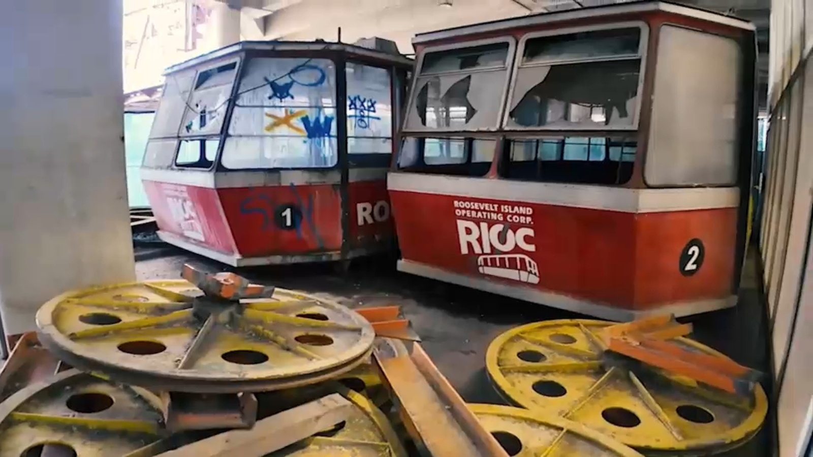 Push to repurpose 2 50-year-old Roosevelt Island Tramway cabins grows