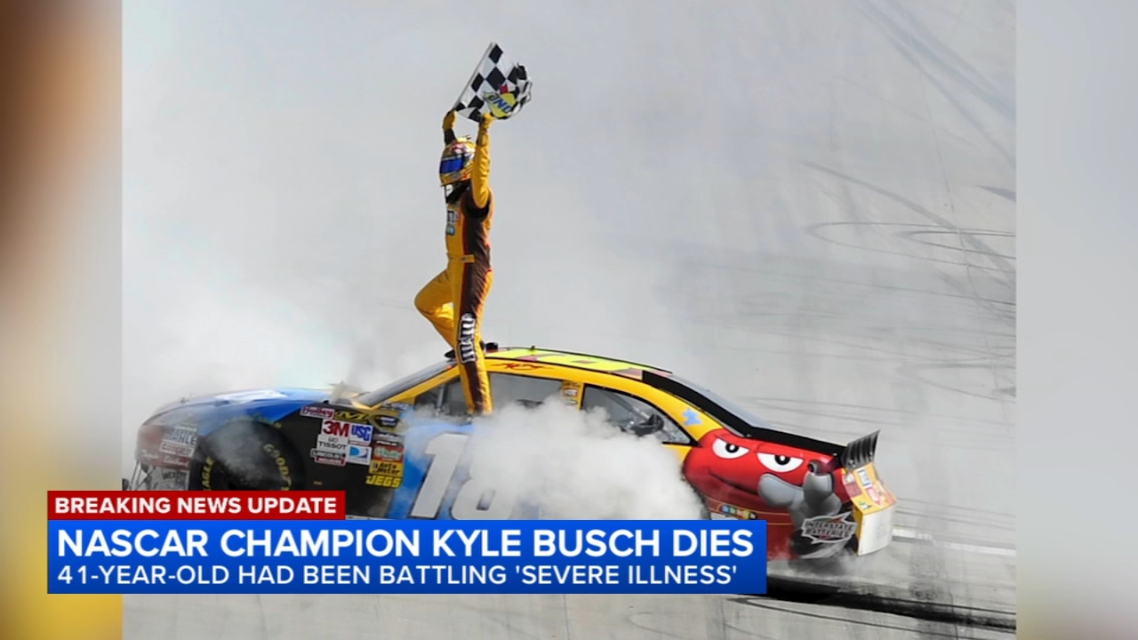 NASCAR champion Kyle Busch dies at the age of 41: 'Sudden and tragic'