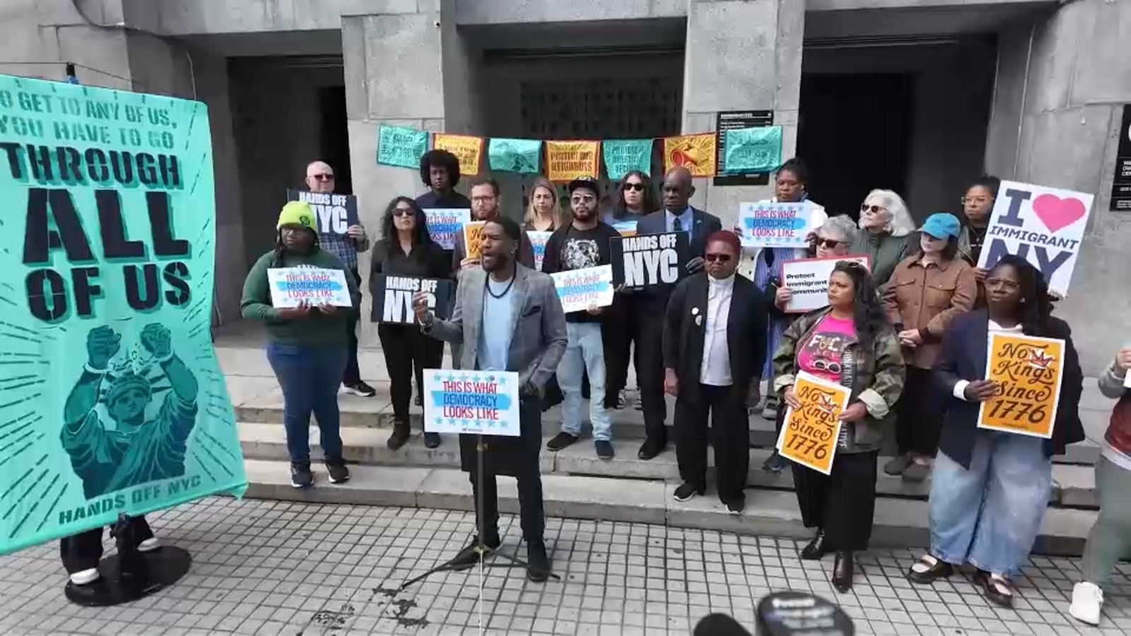New York City steps up efforts to protect immigrants as new report shows ICE detentions are up
