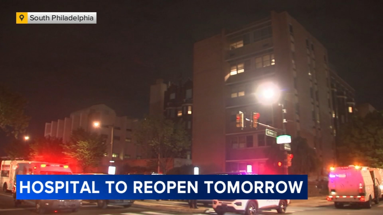 Jefferson Methodist Hospital in South Philadelphia set to fully reopen after power outage
