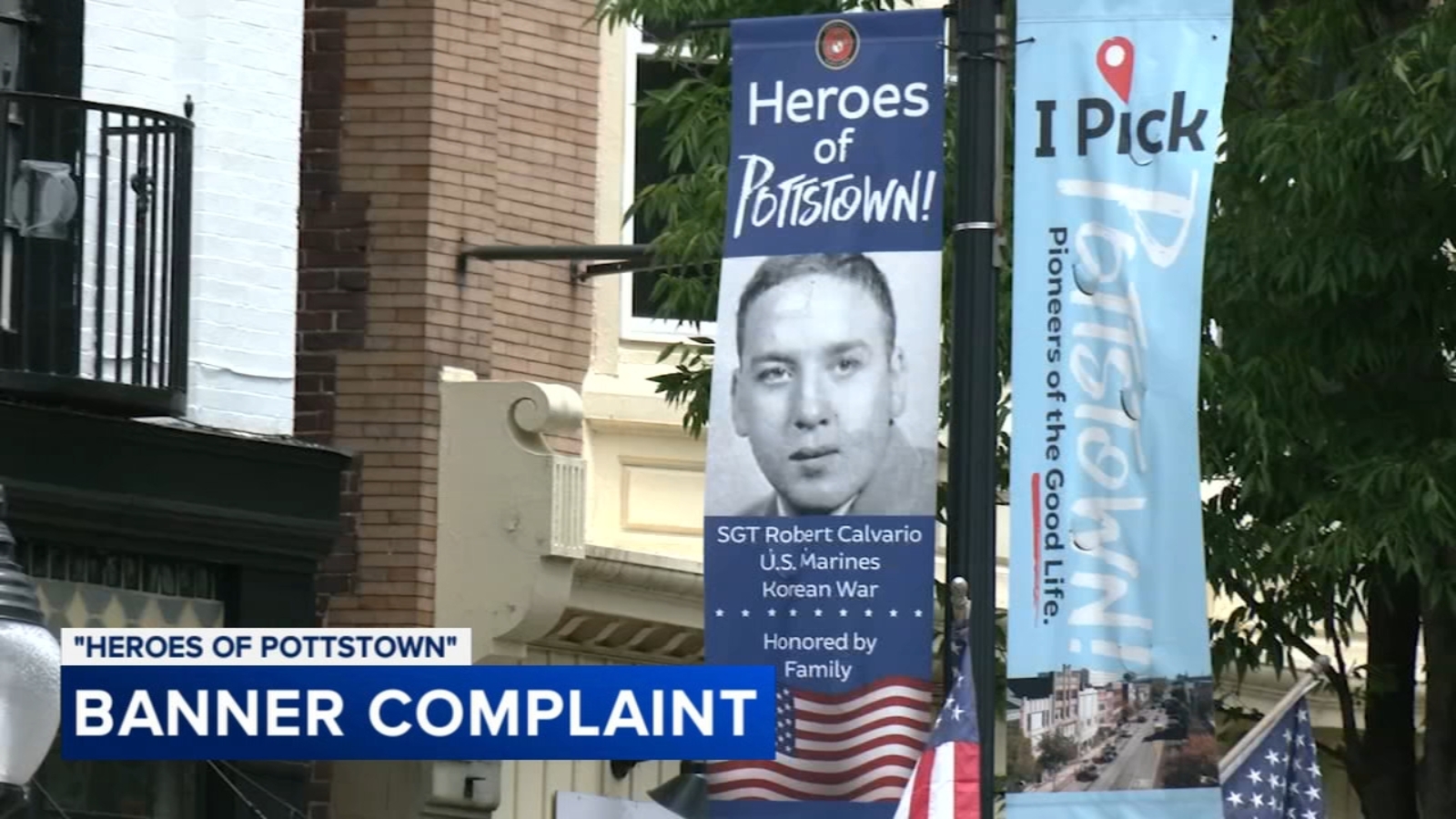 Concerns over lack of diversity in military banners in Pottstown