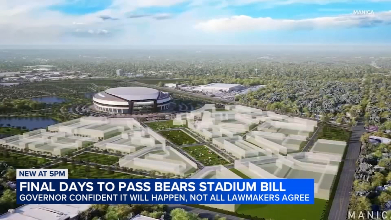 Pritzker optimistic about bill that could keep Bears in Illinois