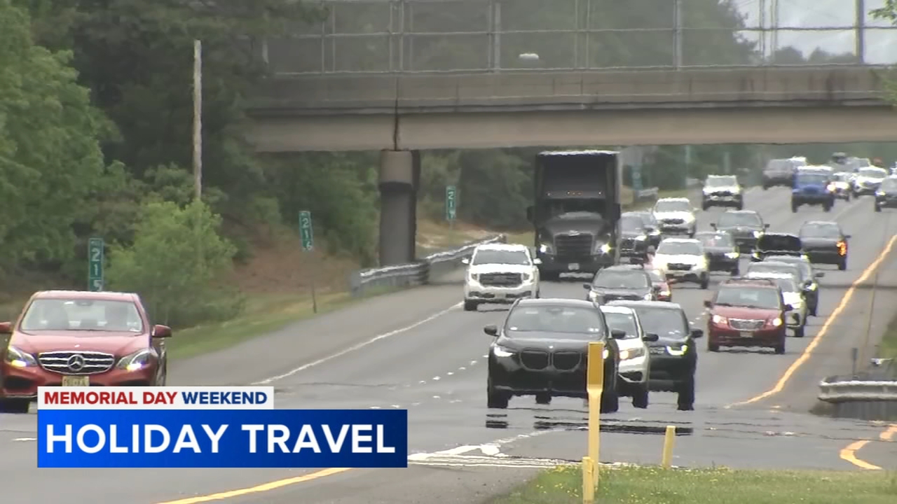 Travelers hit the road to the Jersey Shore despite dreary Memorial Day weekend forecast