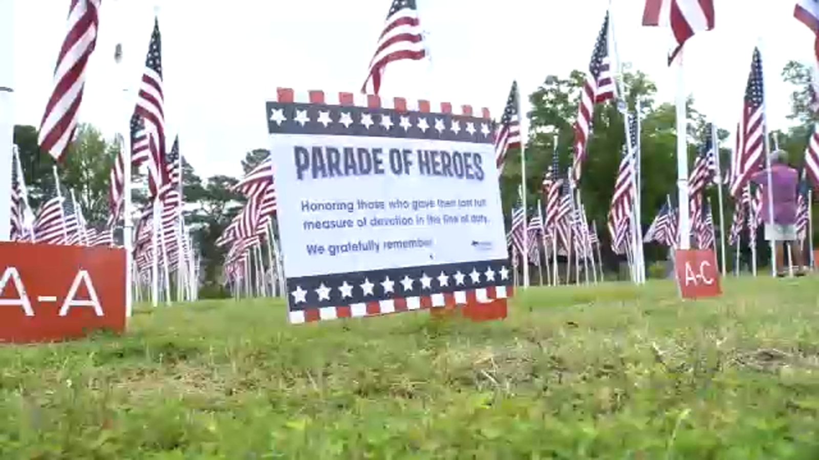 How you can honor a hero through Durham's Flags for Heroes