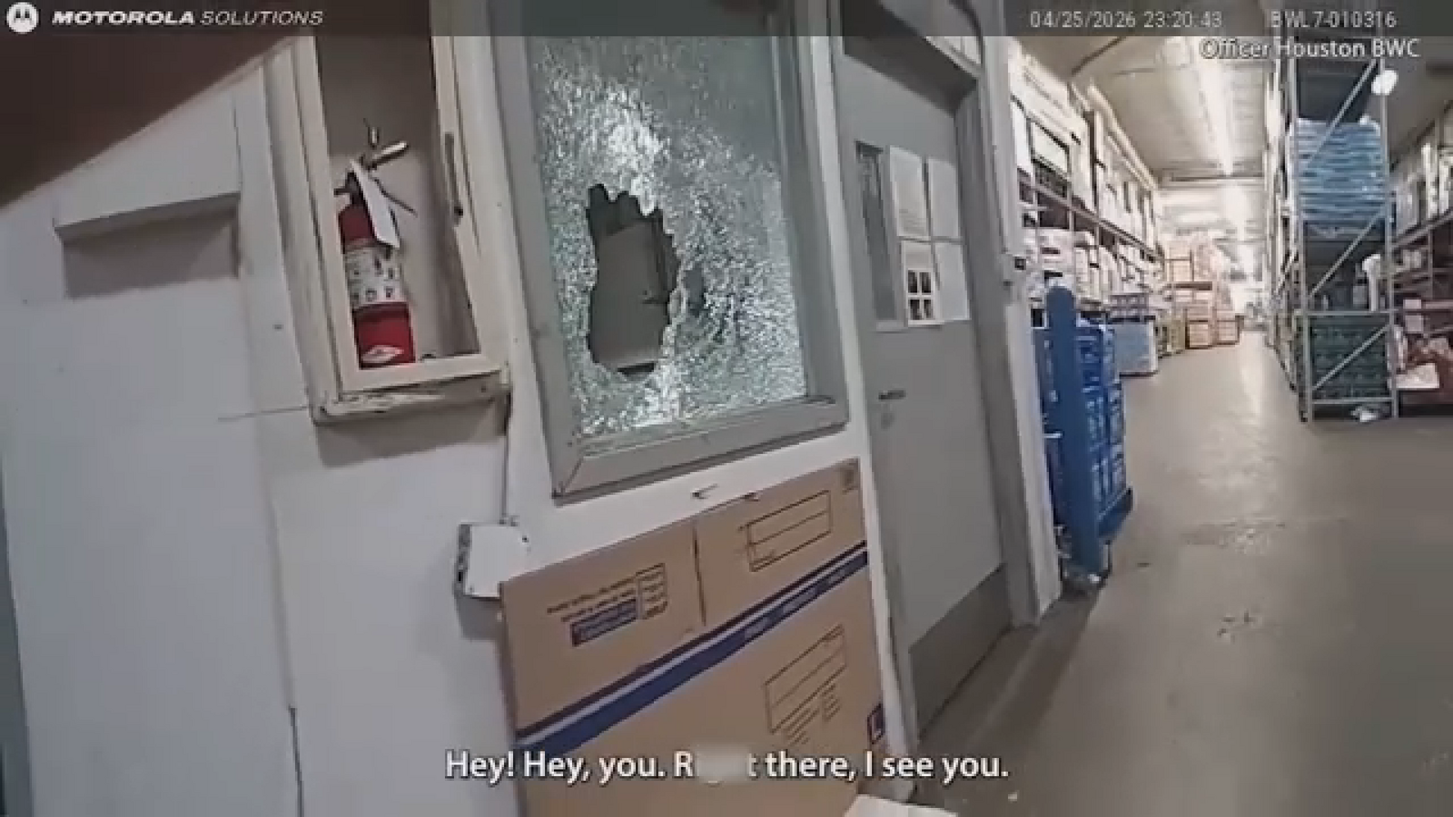 Video shows shootout between police and suspect inside Sam's Club