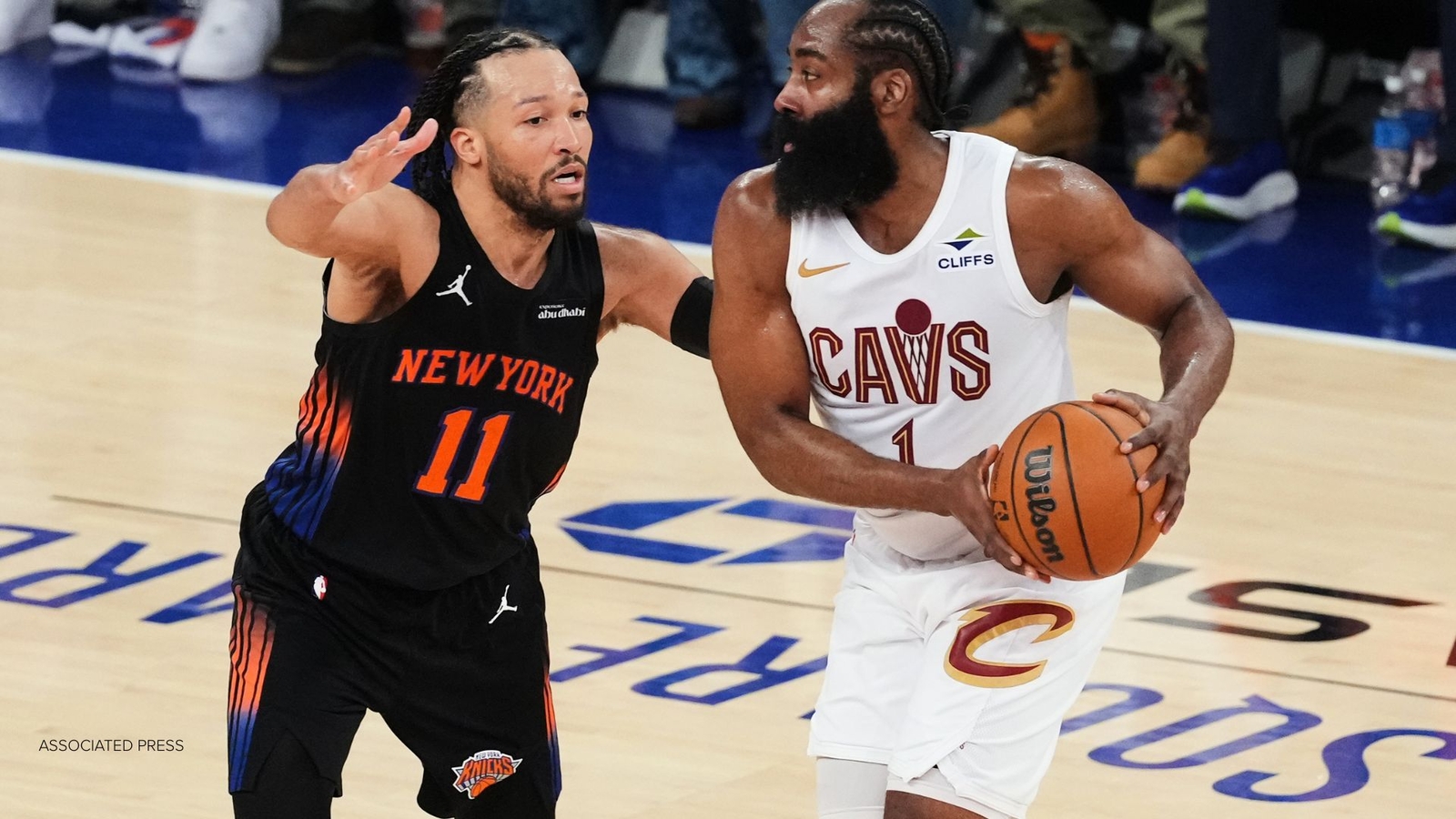 Knicks visit Cleveland Cavaliers with 2-0 lead in the series