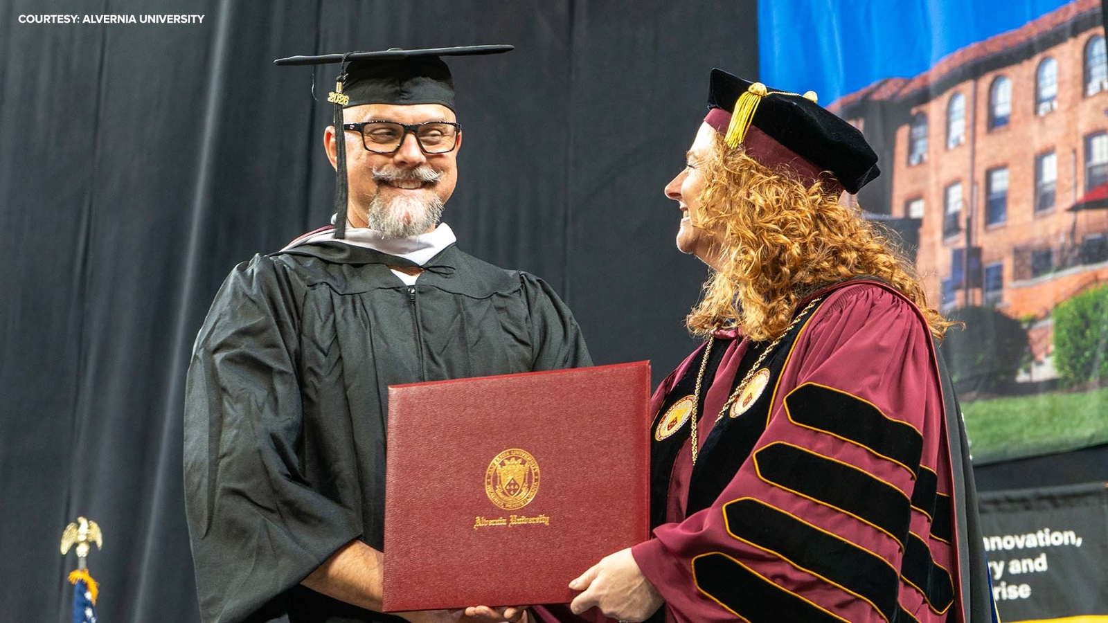 NJ veteran graduates with mission to improve veterans' mental health