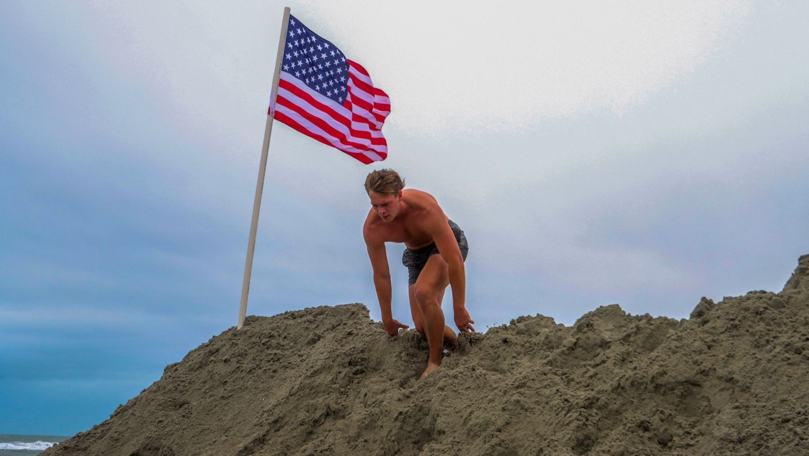 Fallen soldiers are honored at the annual 'Memorial Beach Challenge' in Ocean City