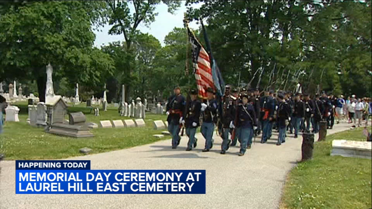 Historic Memorial Day ceremony begins at Laurel Hill East Cemetery