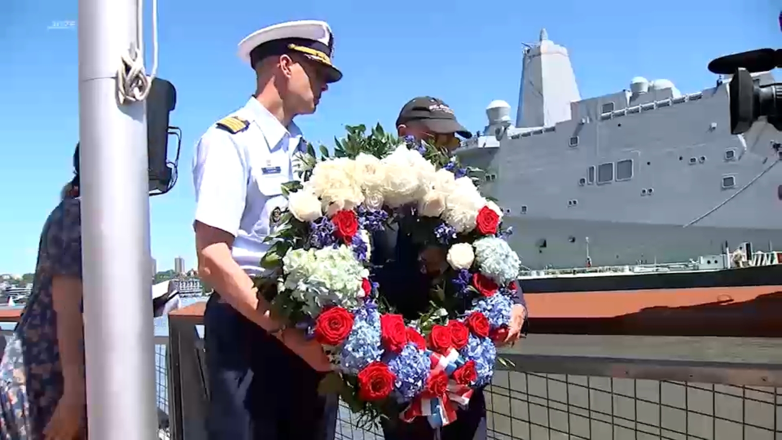 NYC commemorates Memorial Day aboard the Intrepid Museum, parade later in Queens