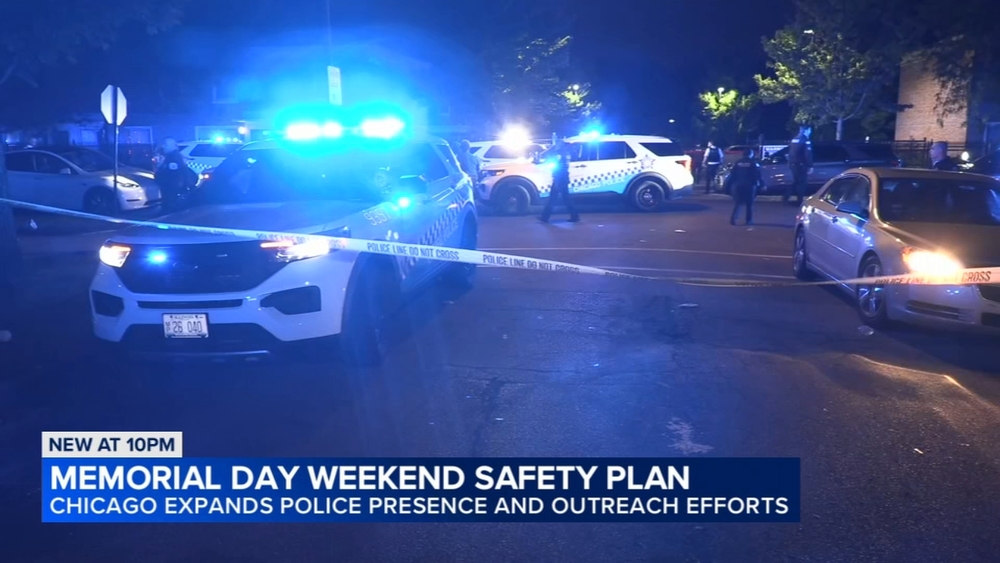 Chicago expands police presence, outreach efforts for Memorial Day weekend