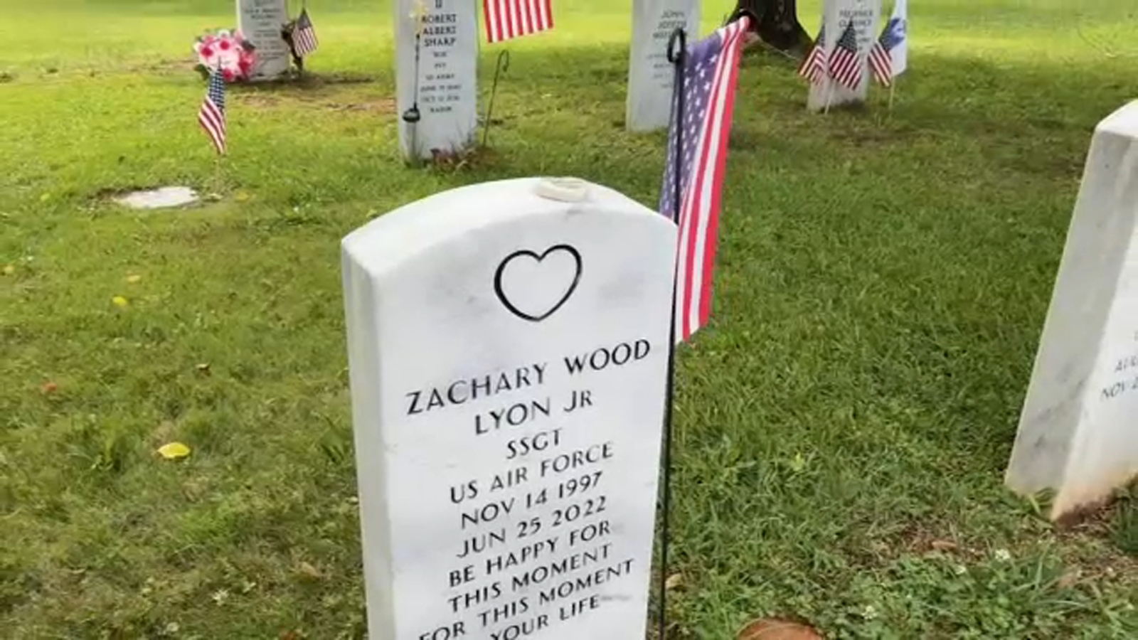 At Raleigh's Oakwood Cemetery Memorial Day ceremony, military families honor lost loved ones