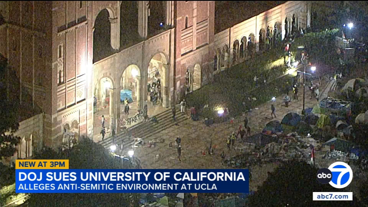 Justice Department sues UCLA again, alleging antisemitism against students