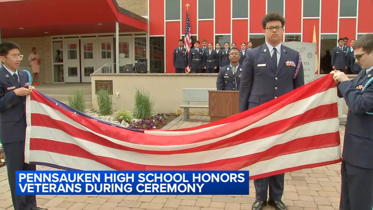 Pennsauken High School honors veterans during ceremony