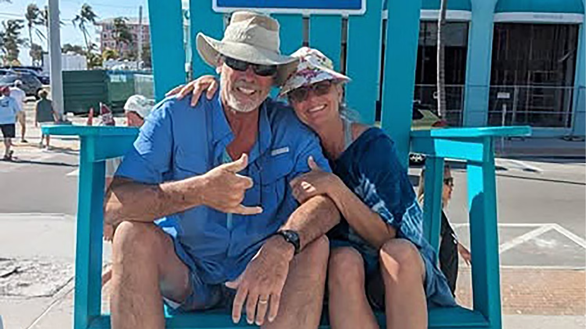 Brian and Lynette Hooker in a photo posted to their social media.