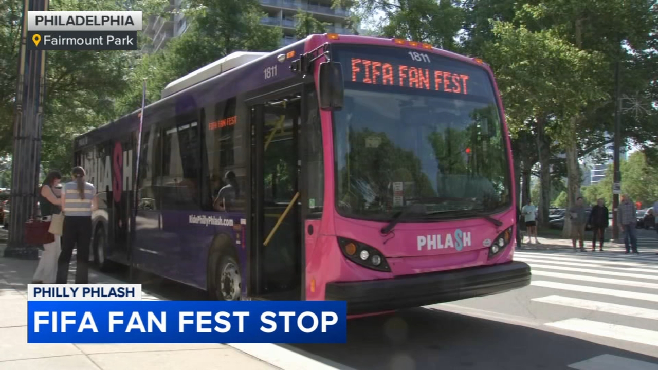 Philly PHLASH adds bus stop for fans heading to FIFA Fan Festival