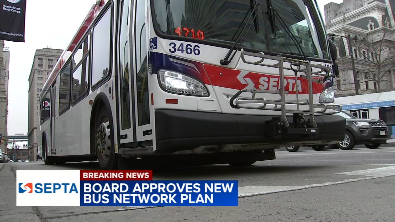 ‘New Bus Network’ plan approved by SEPTA’s board