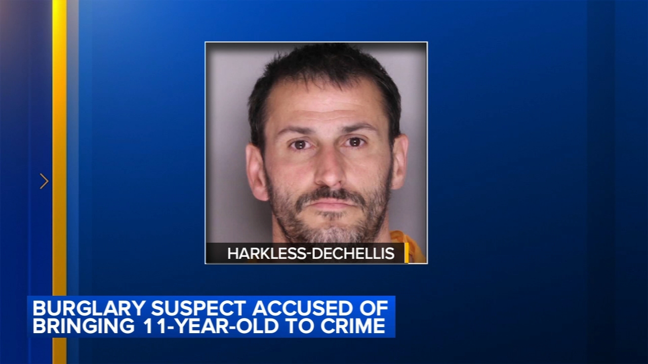 Man allegedly had 11-year-old hold flashlight during burglary: Police
