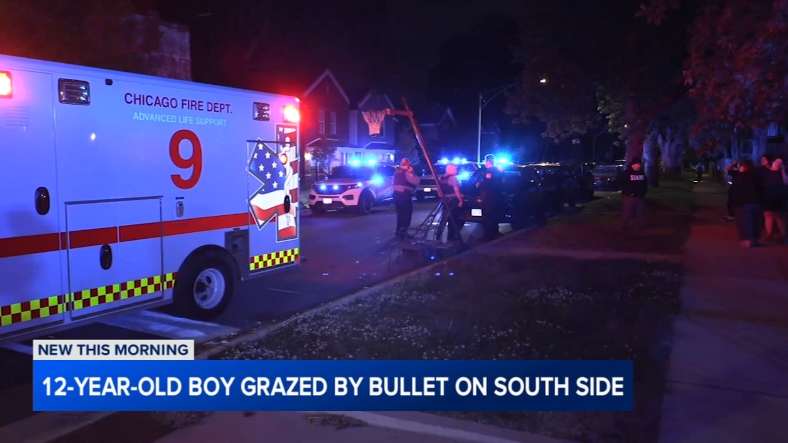 Boy, 12, wounded in South Chicago shooting, police say
