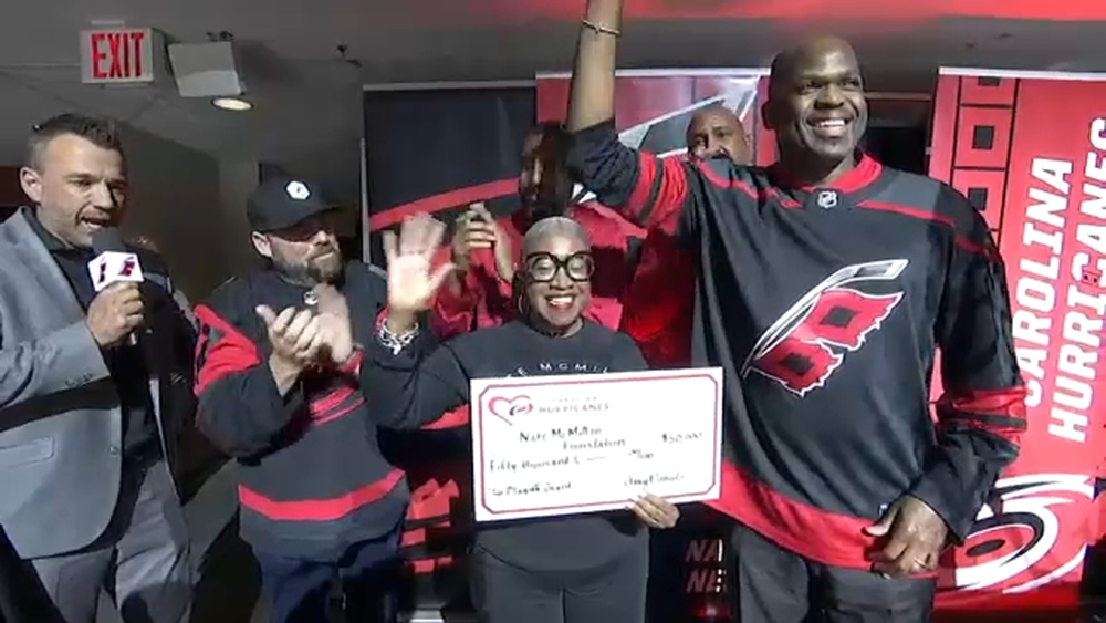 Canes give back during playoff run