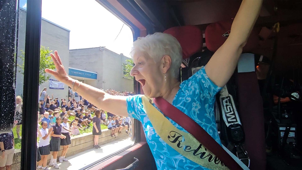 Beloved teacher waves goodbye after 50 years at St. Margaret School