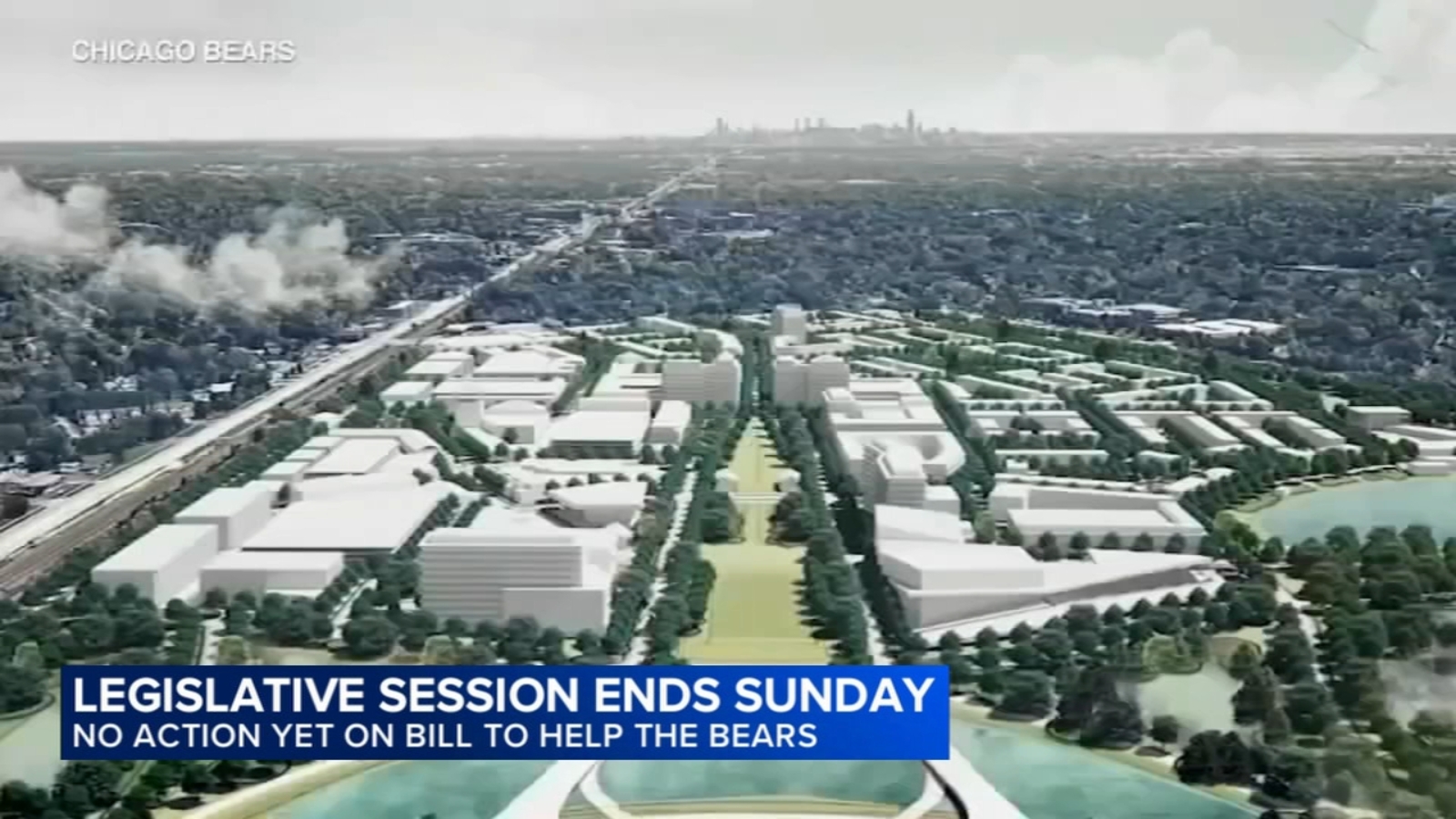 Bears stadium 'mega-projects' bill among Illinois lawmakers' items before end of legislative session