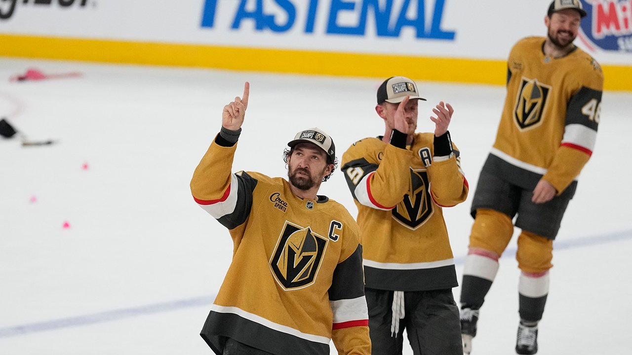 In Vegas, the Carolina Hurricanes will meet a team that's just as hot. The Golden Knights swept the favored Avalanche out of the Western Conference Final.