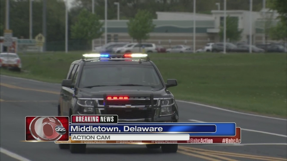 State police trooper shot in Del., suspect sought