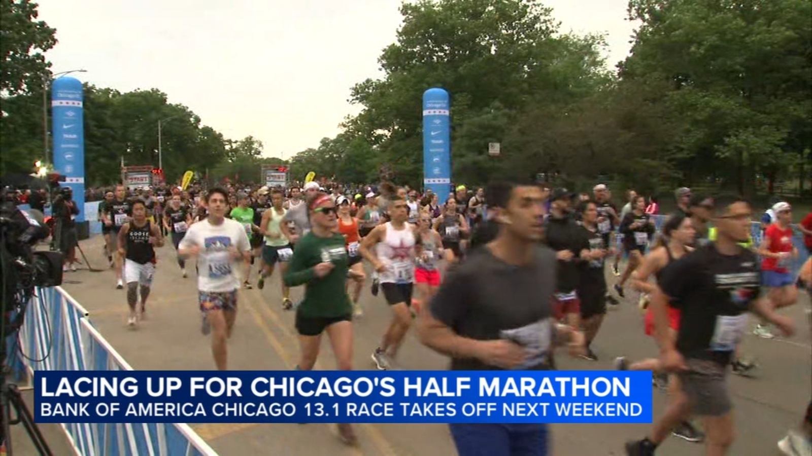 2026 Bank of America Chicago  half marathon next weekend