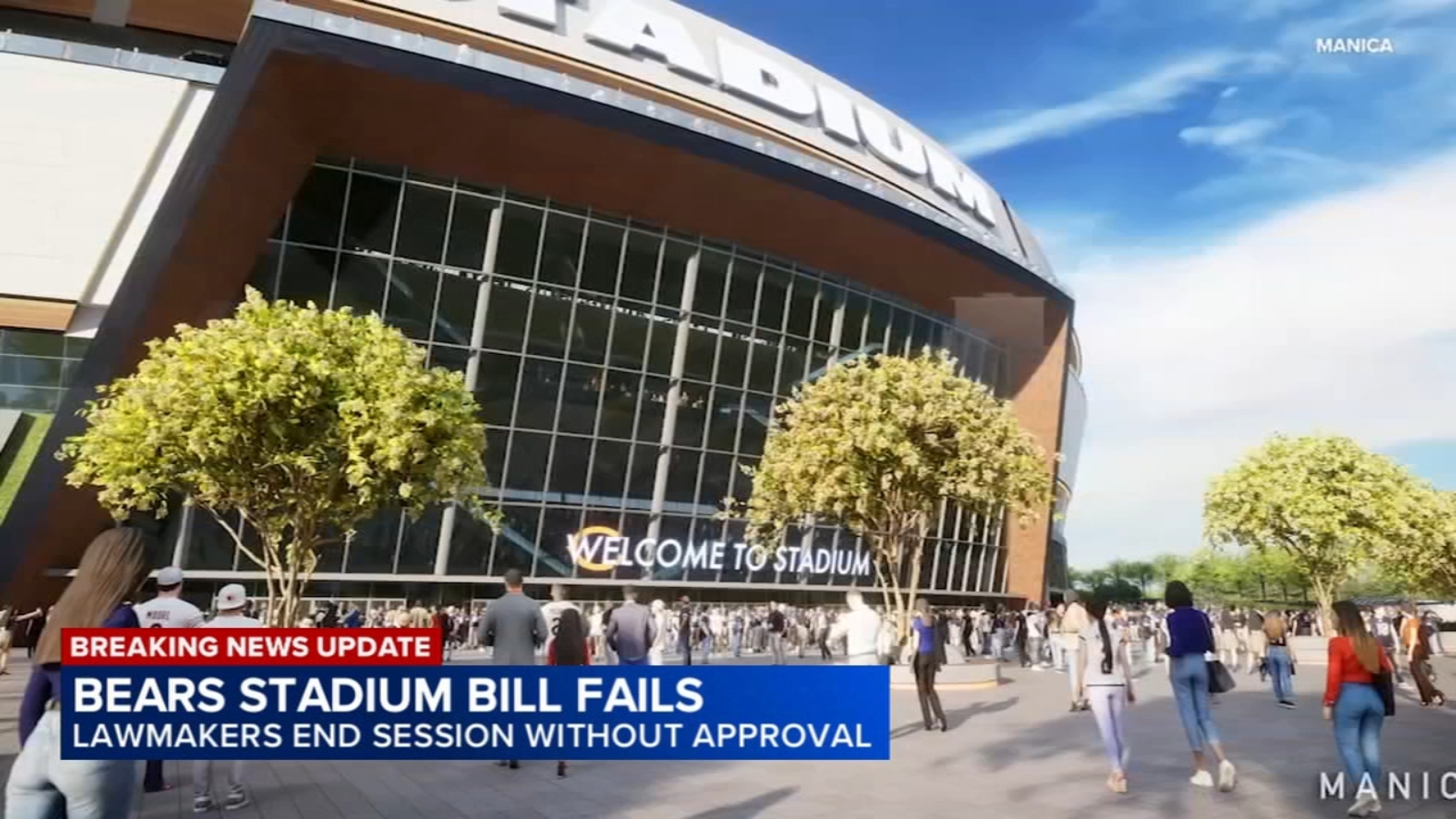 cluster (priority): ABC7 Chicago The Bears' Dilemma: Arlington Heights vs. Hammond