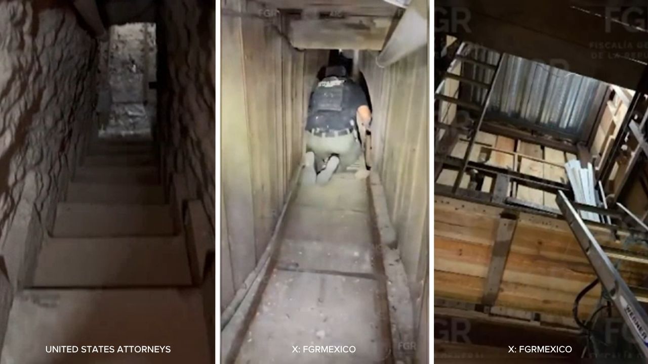 Mexican authorities uncover cross-border tunnel in Tijuana likely used for drug, weapons trafficking