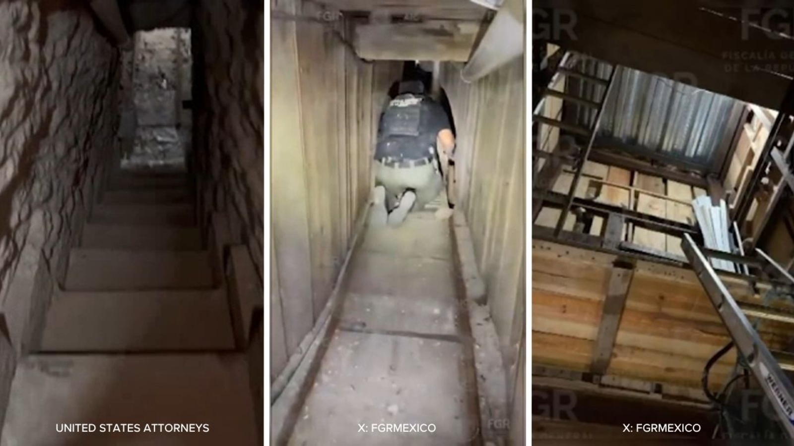 Mexican authorities uncover cross-border tunnel in Tijuana likely used for drug, weapons trafficking